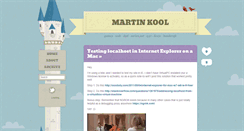 Desktop Screenshot of martinkool.com